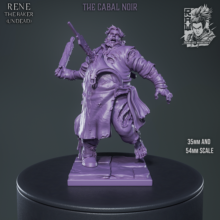 Rene The Baker by Ronin Arts Workshop