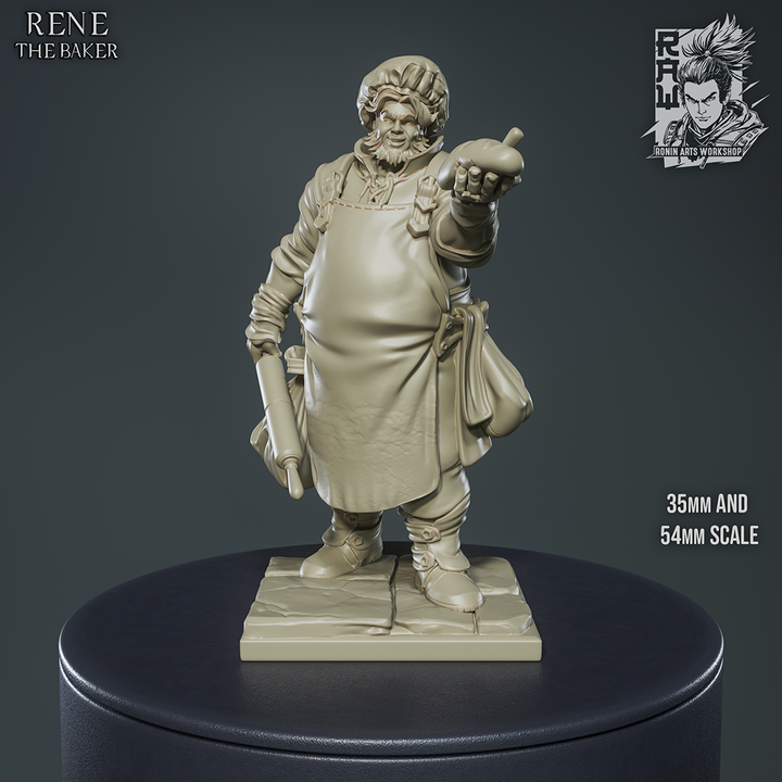Rene The Baker by Ronin Arts Workshop