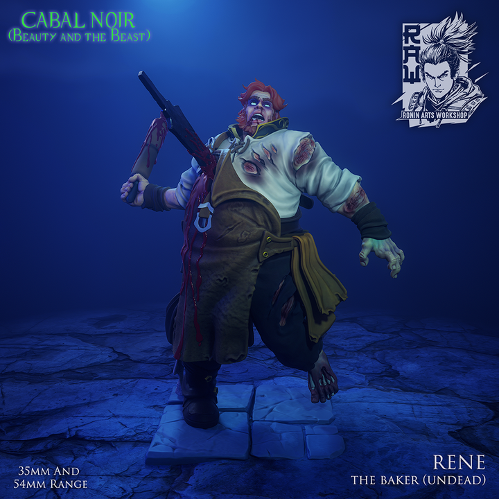 Rene The Baker by Ronin Arts Workshop