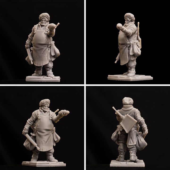 Rene The Baker by Ronin Arts Workshop