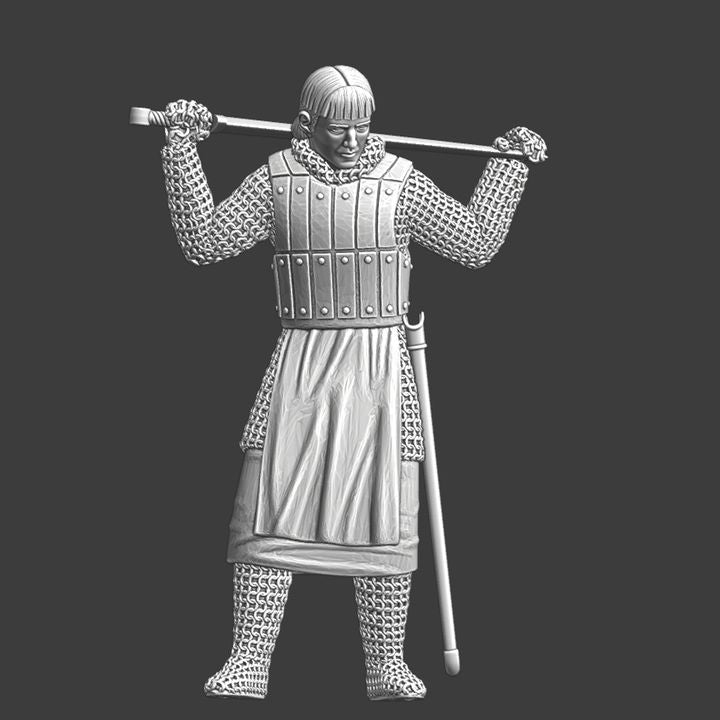 Knights Templar Resting Warrior.