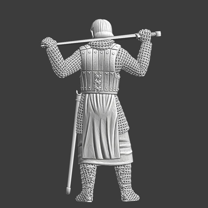 Knights Templar Resting Warrior.