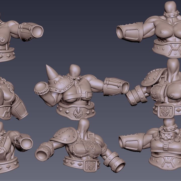 Rivet Queen Gang by Gaz Minis