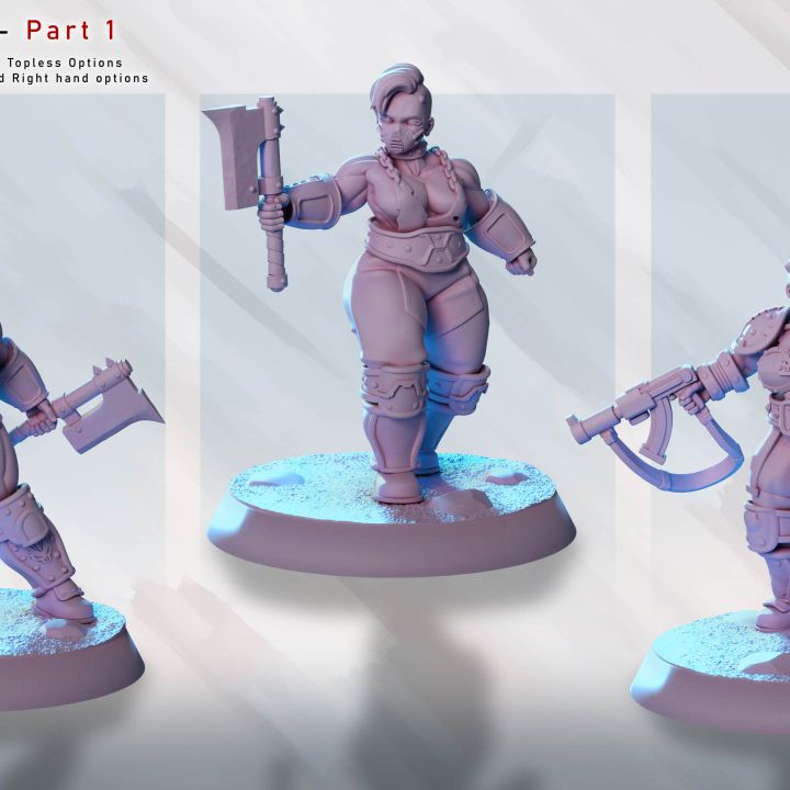 Rivet Queen Gang by Gaz Minis