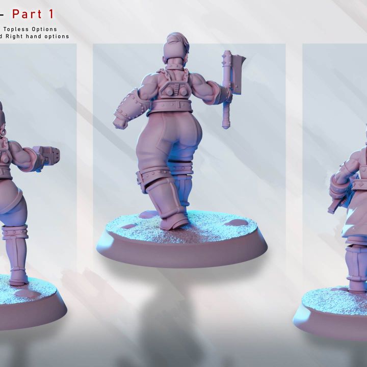 Rivet Queen Gang by Gaz Minis