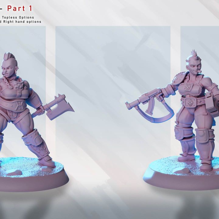 Rivet Queen Gang by Gaz Minis