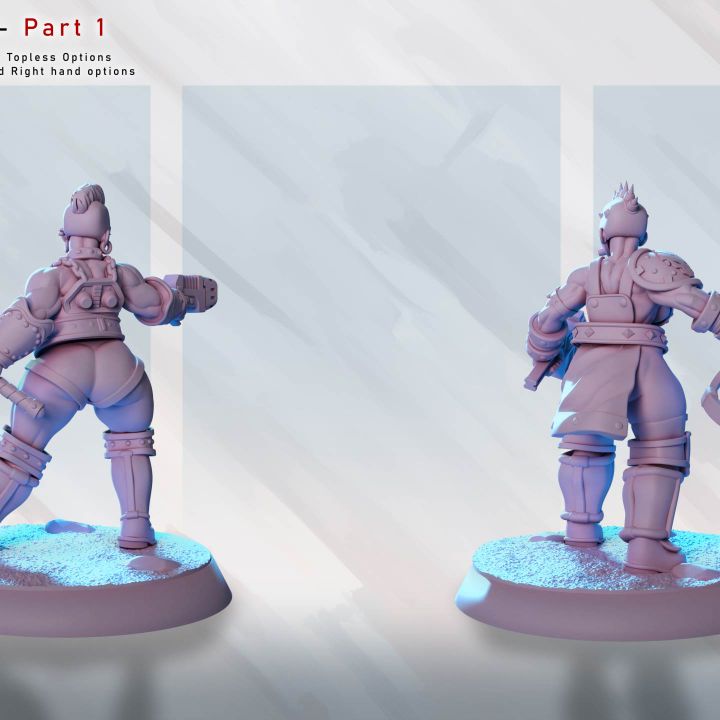 Rivet Queen Gang by Gaz Minis