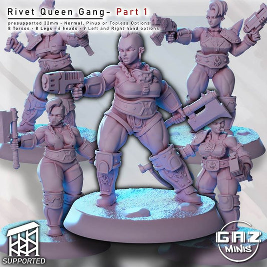 Rivet Queen Gang by Gaz Minis