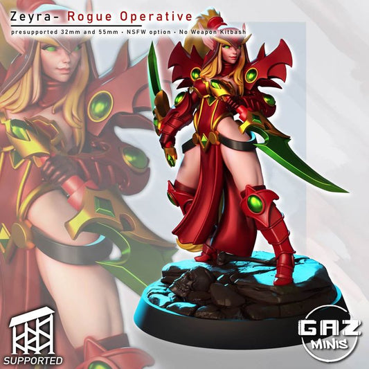 Zeyra – Shadow Rogue by Gaz Minis