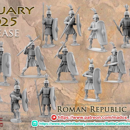 Roman Republic Hatati by BattleCat Miniatures