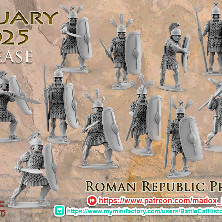 Roman Republic Principes by BattleCat Miniatures