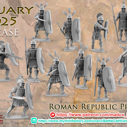 Roman Republic Principes by BattleCat Miniatures