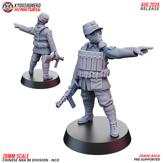 Chinese NRA Division NCO by Kyoushuneko Miniatures