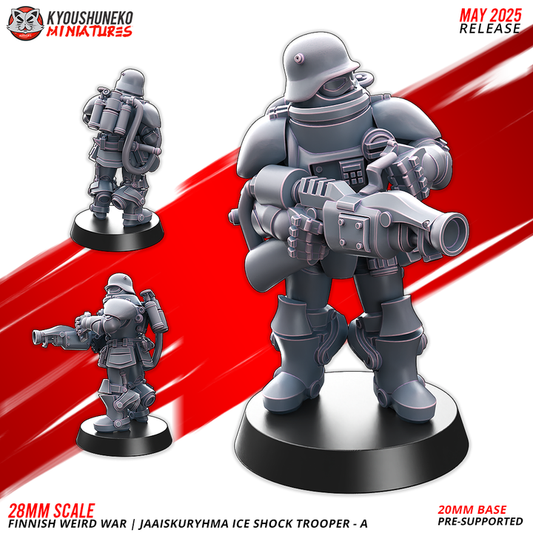 Jaaiskuryhma Shock Trooper A By Kyoushuneko Miniatures
