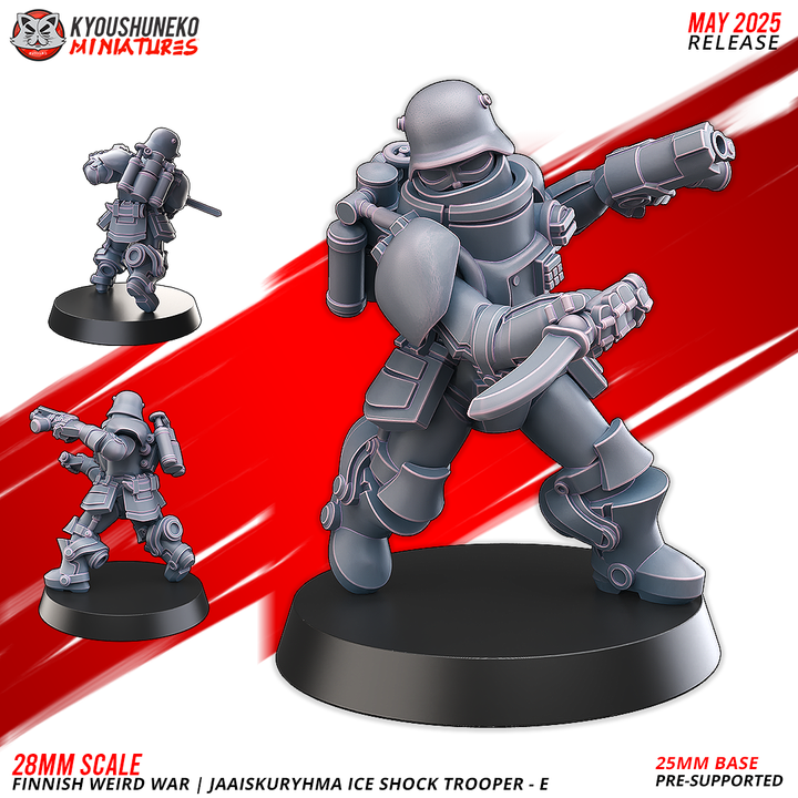 Jaaiskuryhma Shock Trooper E By Kyoushuneko Miniatures
