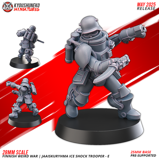 Jaaiskuryhma Shock Trooper E By Kyoushuneko Miniatures