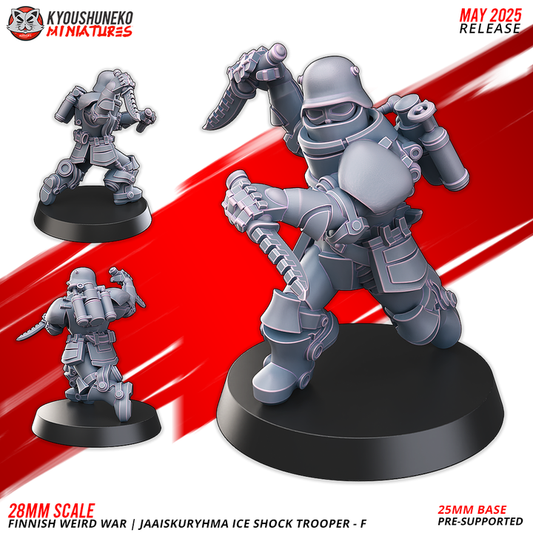 Jaaiskuryhma Shock Trooper F By Kyoushuneko Miniatures