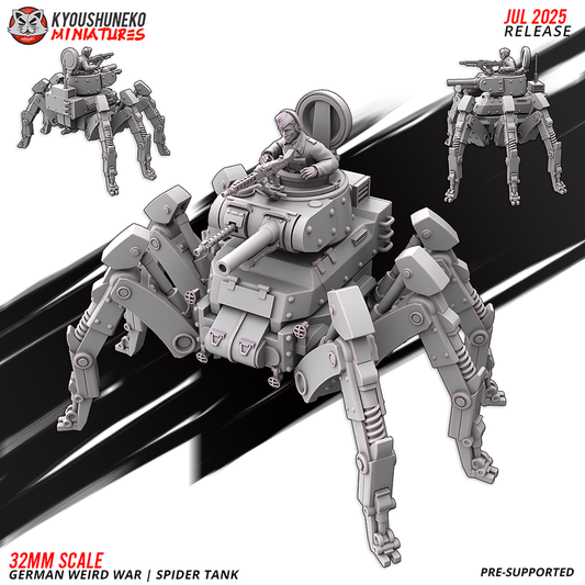 Spider Tank By Kyoushuneko Miniatures