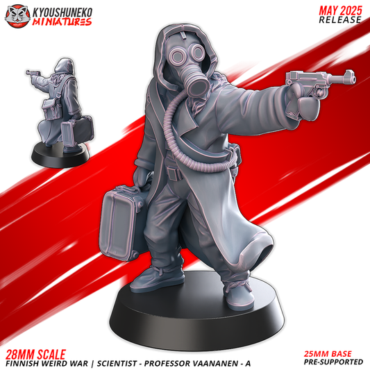 Scientist Professor Vaananen A By Kyoushuneko Miniatures