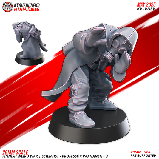 Scientist Professor Vaananen B By Kyoushuneko Miniatures