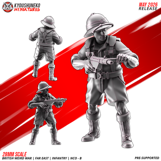 Infantry NCO B by Kyoushuneko Miniatures