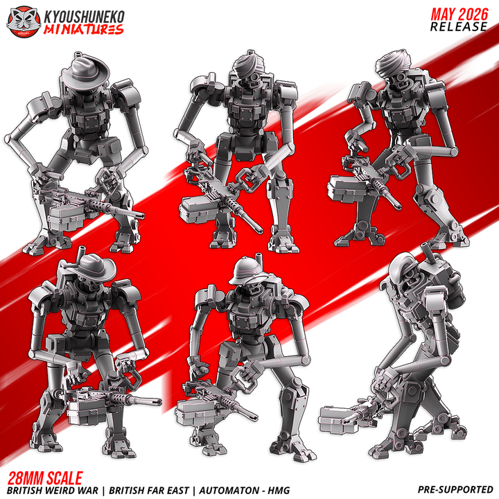 Automaton HMG 1 by Kyoushuneko Miniatures