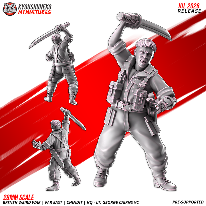 HO - LT. George Cairns VC by Kyoushuneko Miniatures