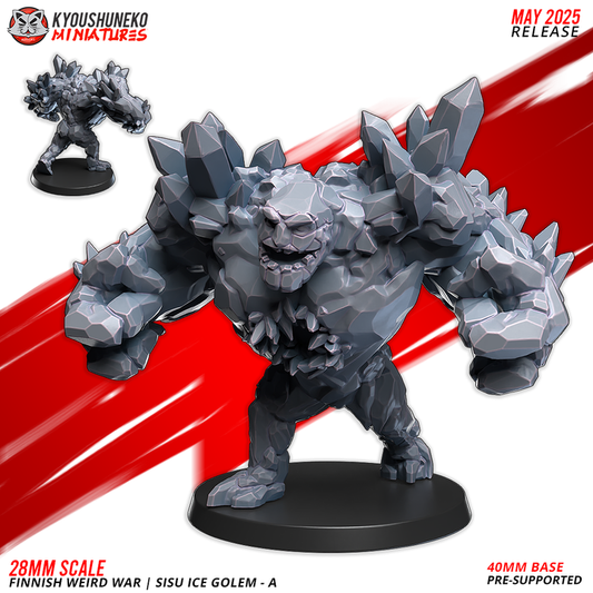 Sisu Golem A By Kyoushuneko Miniatures