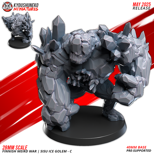 Sisu Golem C By Kyoushuneko Miniatures