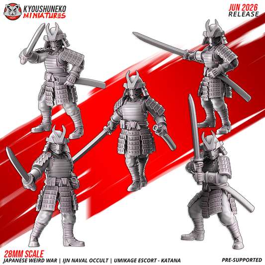 Umikage Escort Katana 1 by Kyoushuneko Miniatures