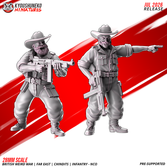 Infantry NCO by Kyoushuneko Miniatures