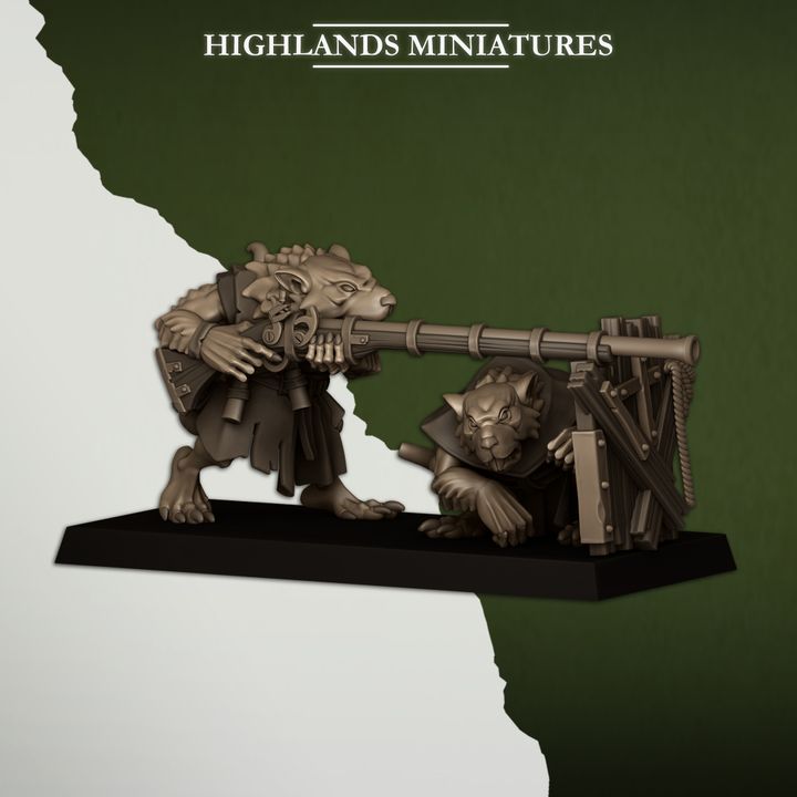 Vermin Shooters Teams by Highlands Miniatures