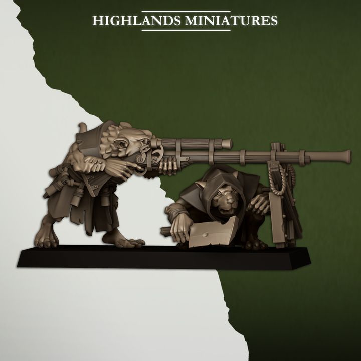 Vermin Shooters Teams by Highlands Miniatures