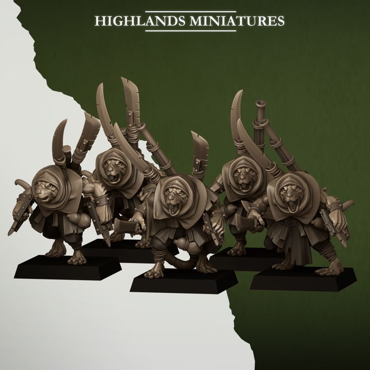 Sewer Vermin Smugglers by Highlands Miniatures