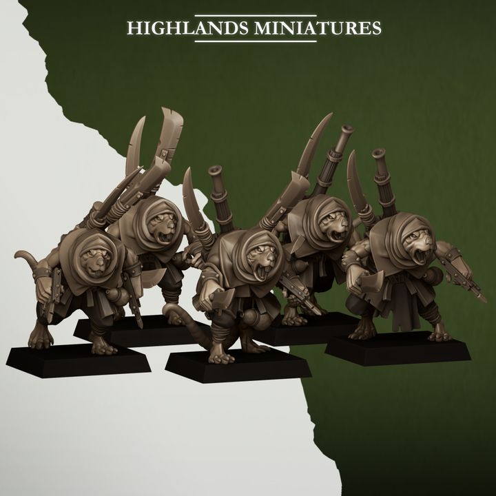 Sewer Vermin Smugglers by Highlands Miniatures