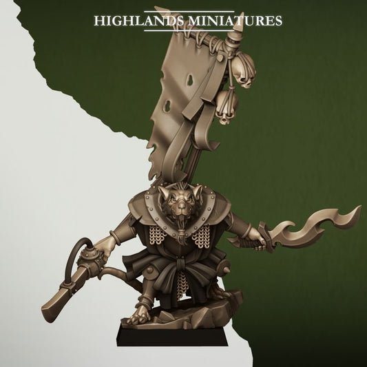 Sewer Vermin Warlord by Highlands Miniatures