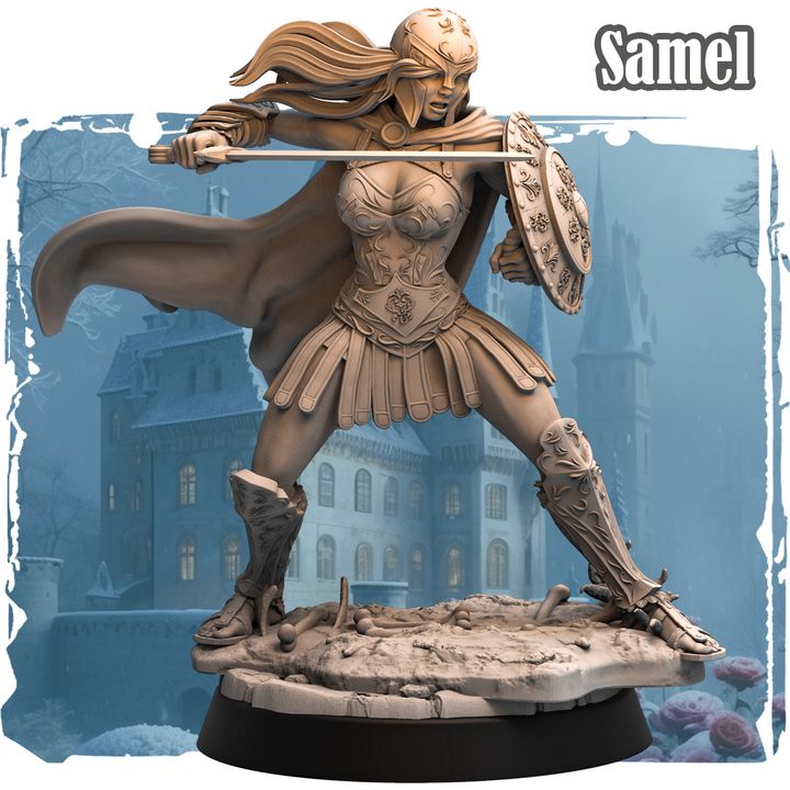 Samel 32mm - Human Warrior by Haito