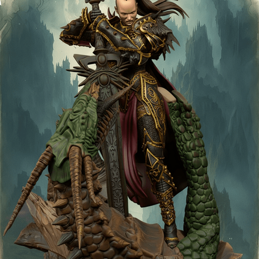 Azrael Dragonslayer by LUCIUS3D