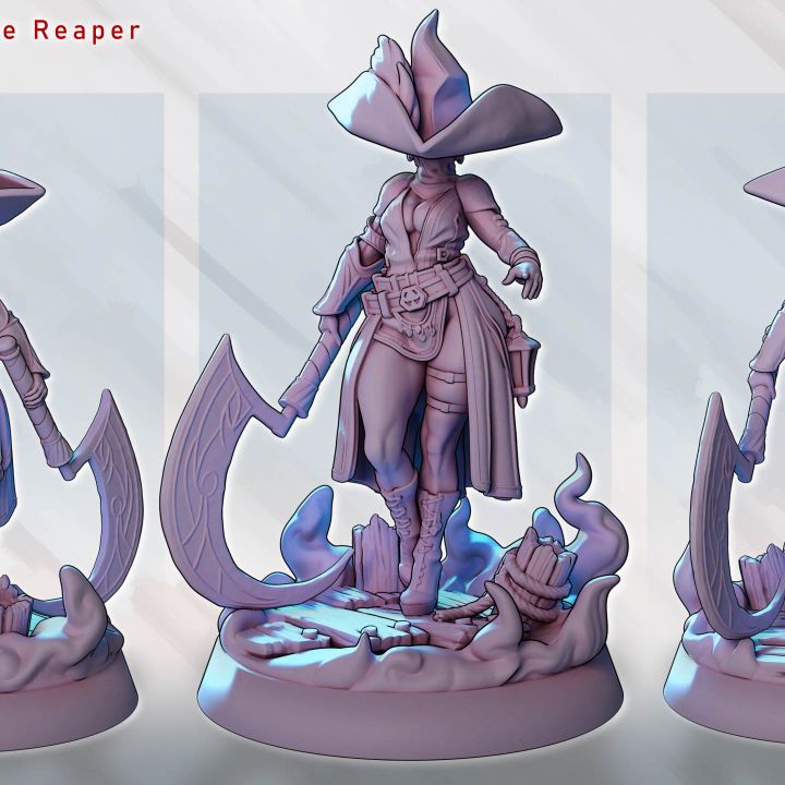 Selka Dusk – Pirate Reaper by Gaz Minis