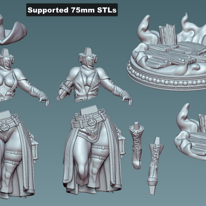 Selka Dusk – Pirate Reaper by Gaz Minis