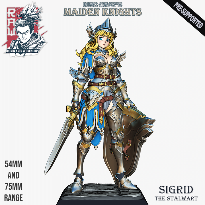 Sigrid - Maiden Knight by Ronin Arts Workshop