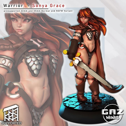 Warrior – Sonya Grace by Menagerie Miniature