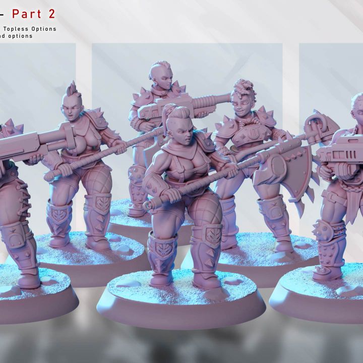 Rivet Queen Gang by Gaz Minis