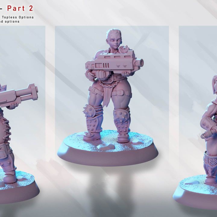 Rivet Queen Gang by Gaz Minis