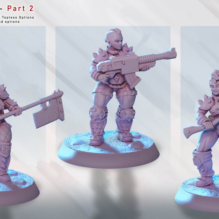Rivet Queen Gang by Gaz Minis