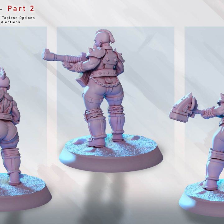 Rivet Queen Gang by Gaz Minis