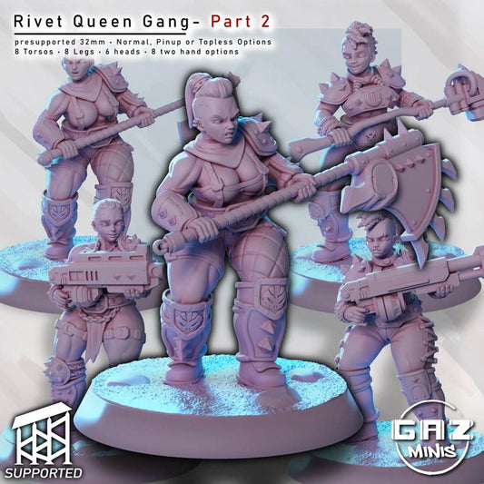 Rivet Queen Gang by Gaz Minis