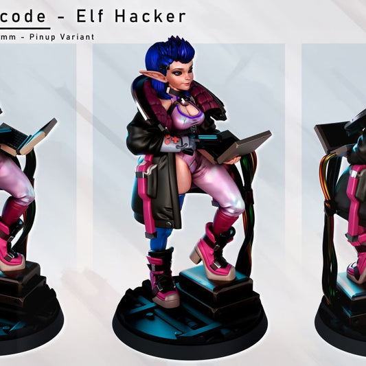 Eldrin Swiftcode - Elf Hacker by Gaz Minis