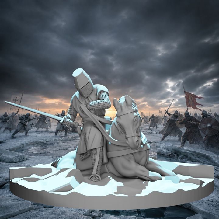 Teutonic Knight – The Ice Breaks, Battle of Lake Peipus 1242