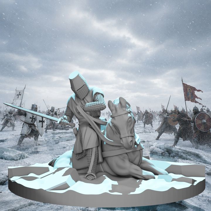 Teutonic Knight – The Ice Breaks, Battle of Lake Peipus 1242